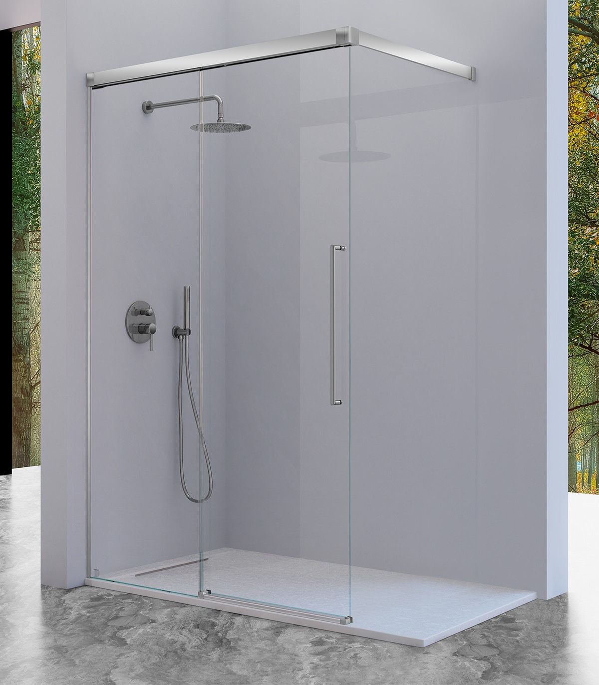 Frente de Ducha Fijo Pavía (AI108)