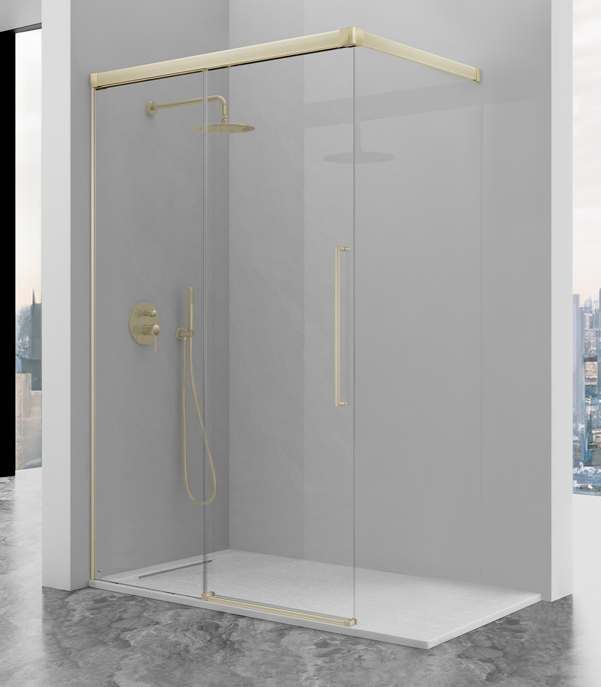 Frente de Ducha Fijo Pavía (AI108)