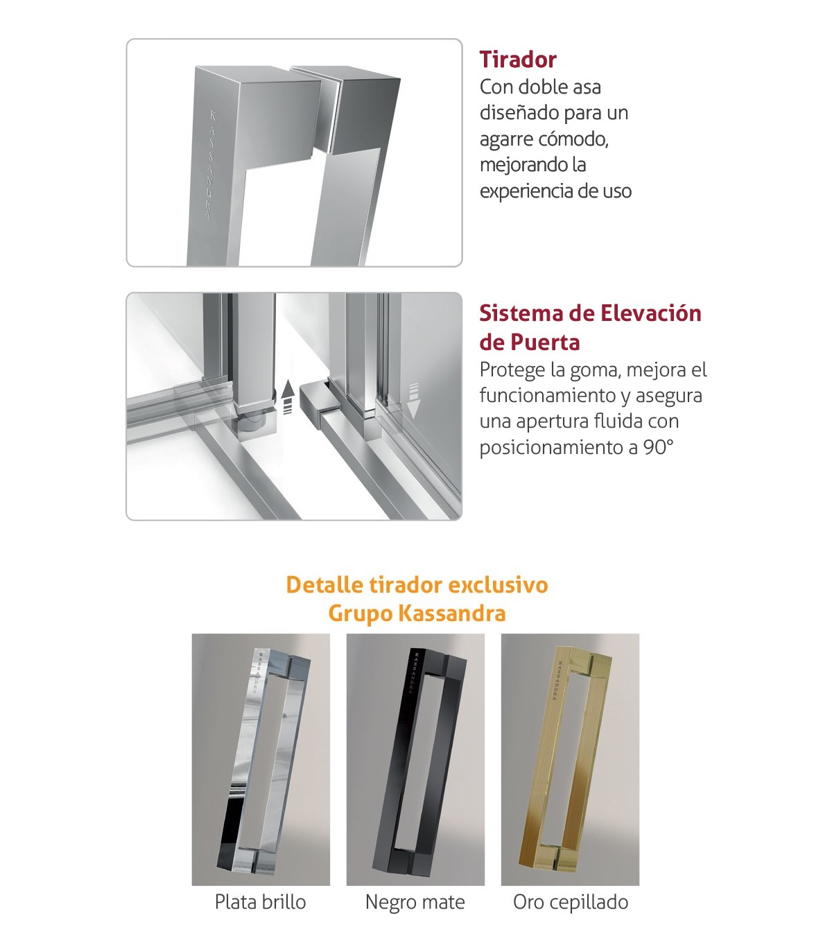 Angular de ducha Nardi abatible (NA506)
