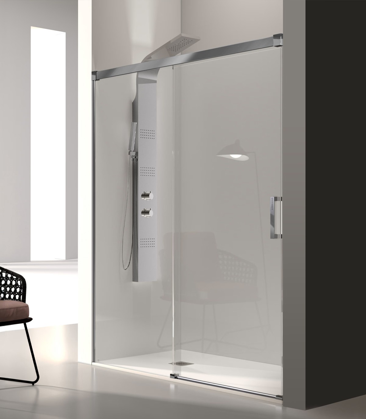 Frente de ducha Glasé (GS102+GS103)
