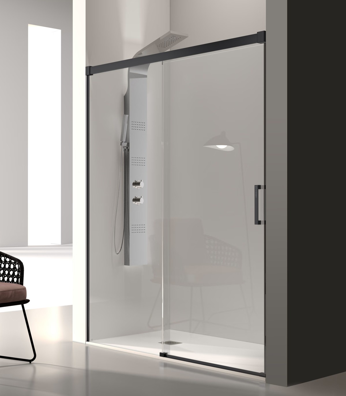 Frente de ducha Glasé (GS102+GS103)