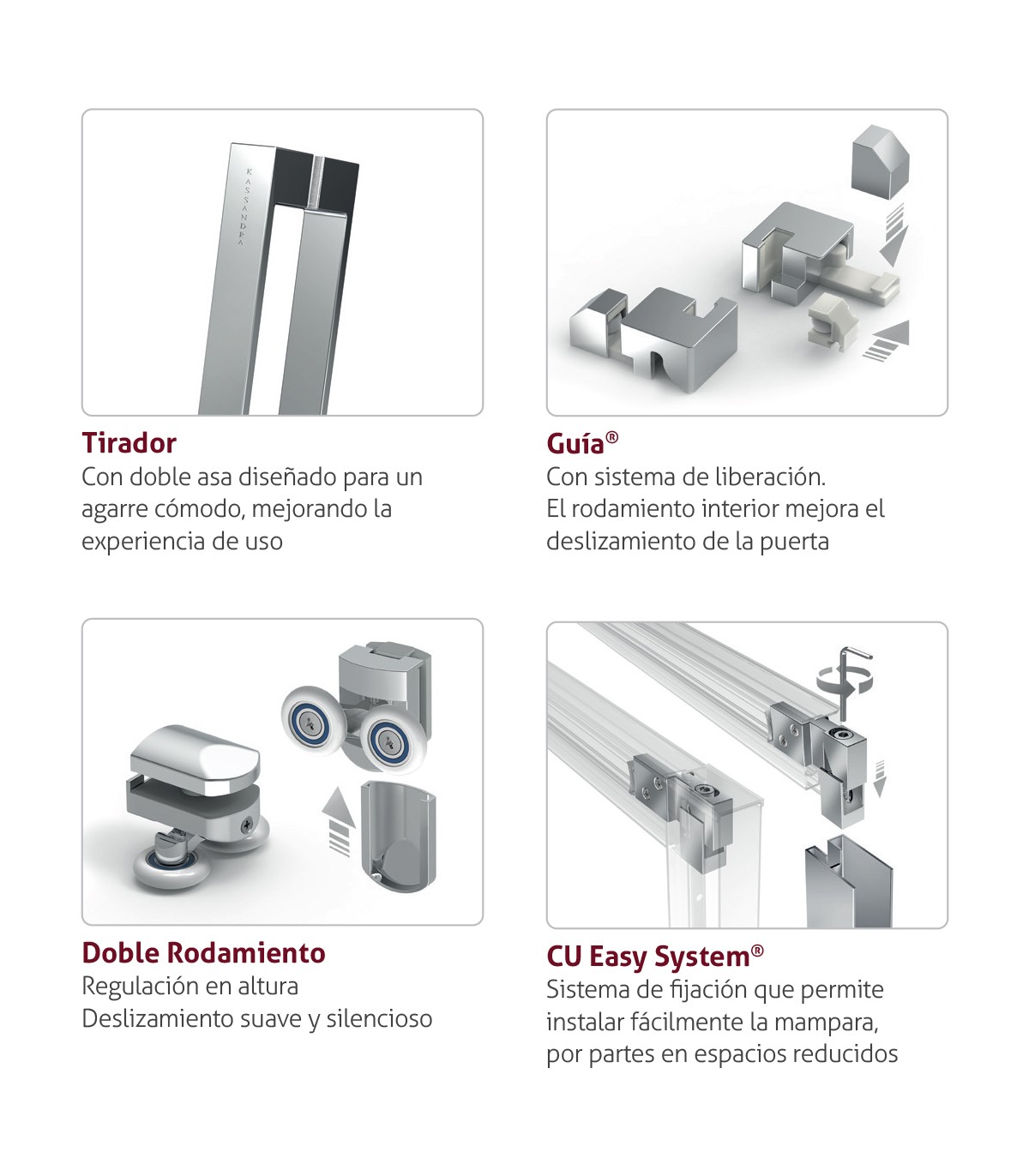 Frente de ducha S400 (CU100)