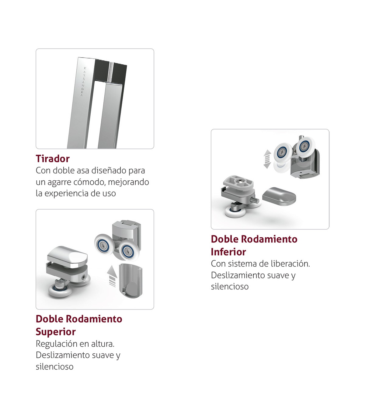 Frente de ducha S300 (TR100)