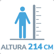 Altura 214 cm
