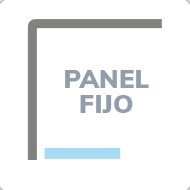 Panel fijo de ducha