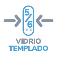 Vidrio de 5 mm / 6 mm